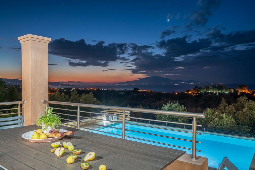 Villa Merovigli - Sea Views & Private Pool, Ideal For Large Groups, By Zantewize Tragáki Kültér fotó