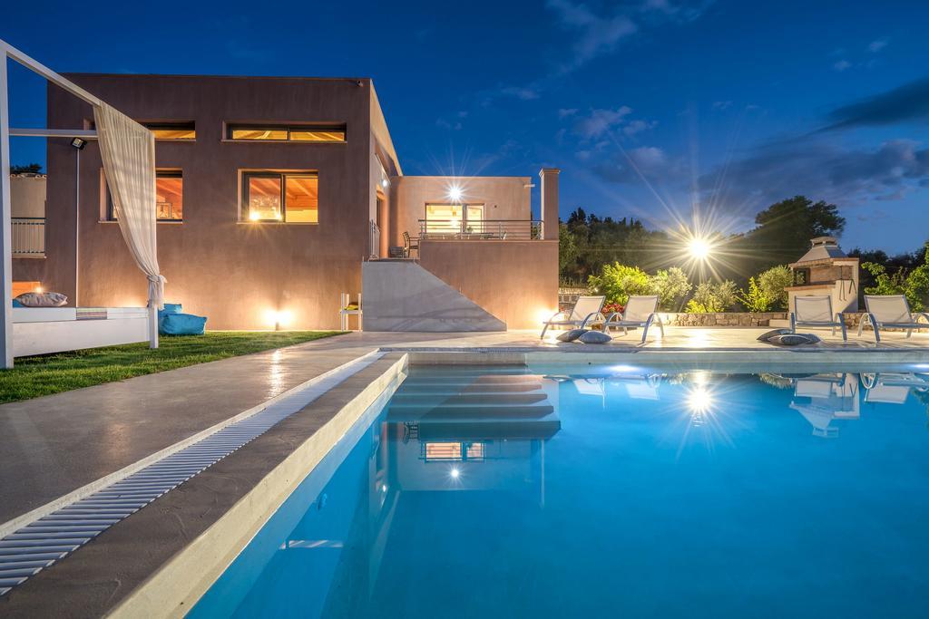 Villa Merovigli - Sea Views & Private Pool, Ideal For Large Groups, By Zantewize Tragáki Kültér fotó