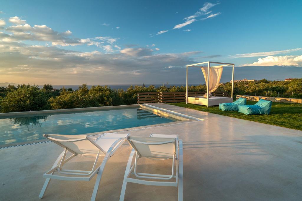 Villa Merovigli - Sea Views & Private Pool, Ideal For Large Groups, By Zantewize Tragáki Kültér fotó