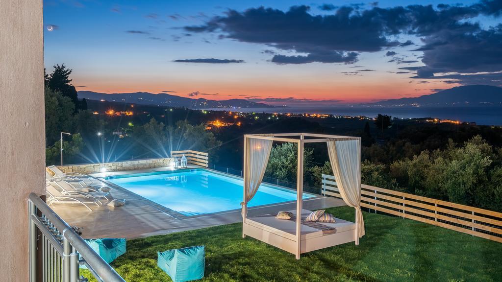 Villa Merovigli - Sea Views & Private Pool, Ideal For Large Groups, By Zantewize Tragáki Kültér fotó